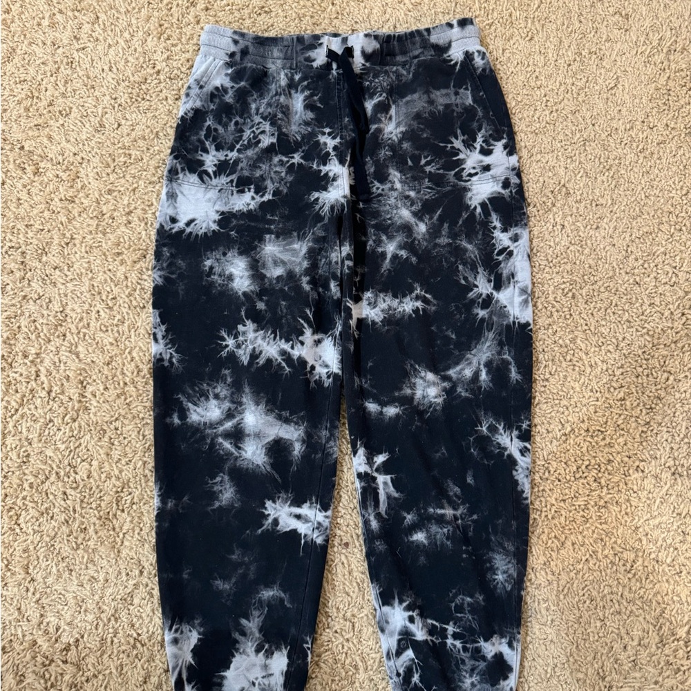 Jane and Delancey tie dye joggers